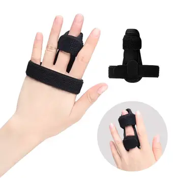 1 шт., шина для пальцев, бандаж, Высококачественный Иммобилайзер для пальцев, Прочная Черная Защита суставов для унисекс