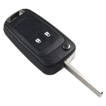 2-Кнопочный Складной Ключ для замены корпуса Складного ключа Для Opel Adam 2013-2016 Для Astra J 2010-2015 Для Cascade 13-16 Для Corsa E