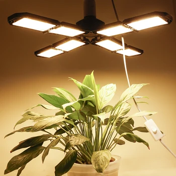 300 Вт 672 Светодиода Grow Light LED Plant Phytolamp Полный Спектр Складная Лампа для Выращивания Комнатных Растений Bloom Flowering Growbox Garden