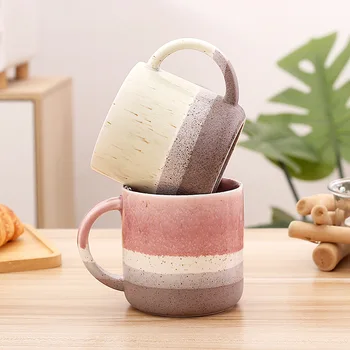 301-400 мл Новая Instagram-керамическая кружка Instagram в стиле ретро, домашняя кофейная чашка, керамическая чашка