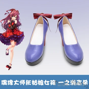 Game Rebellion, обувь для косплея Ичиносе Шики, обувь для косплея из комиксов аниме Cos, реквизитная обувь для вечеринки в честь Хэллоуина