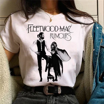 Rumours Fleetwood Mac футболка женская забавная аниме одежда с героями комиксов для девочек