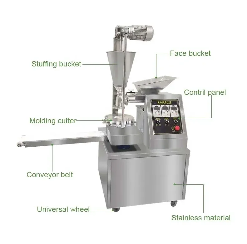 Полностью автоматическая машина для приготовления булочек на пару, коммерческая машина для выпечки хлеба на пару, универсальная машина для приготовления булочек с начинкой для лунного торта