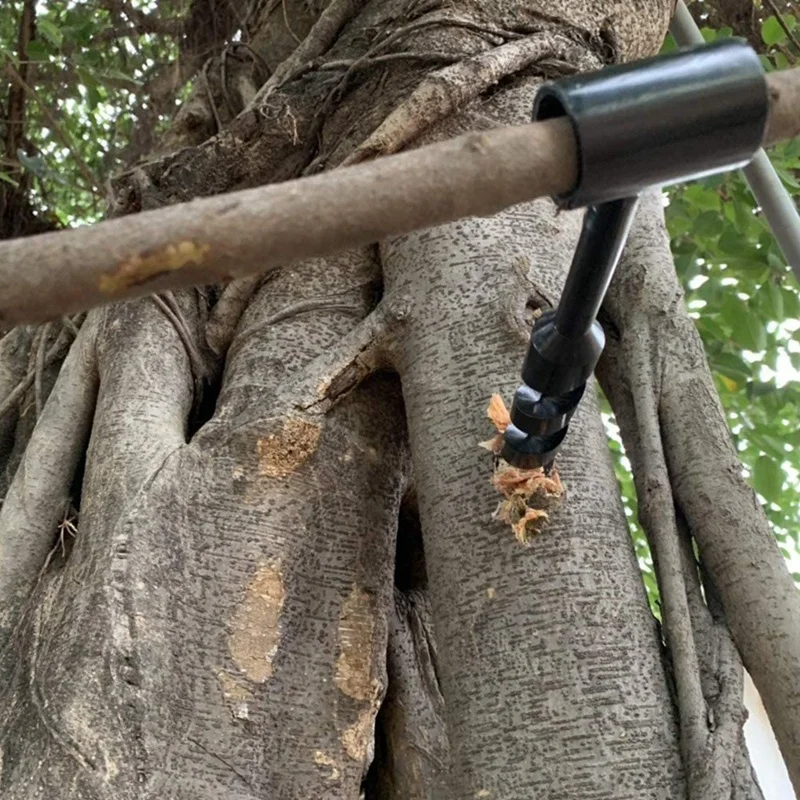 Ручная дрель по дереву Roto Инструменты для раскалывания кемпинга Ручное Шнековое сверление Инструменты для дерева