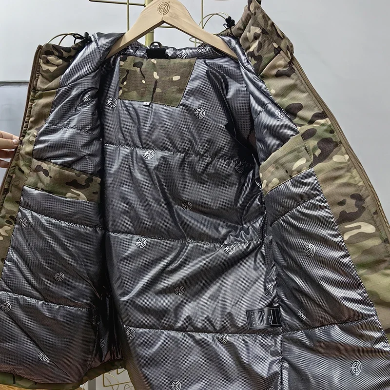 Обновленные Тактические куртки Мужские Походные Ветрозащитные Теплые военные ветровки Камуфляжная одежда для охоты Зимние куртки Мужские