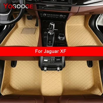 Автомобильные коврики YOGOOGE на заказ для Jaguar XF, автоаксессуары, коврик для ног