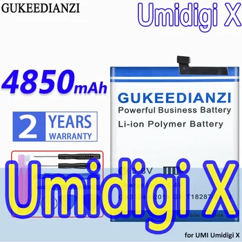 Аккумулятор большой емкости GUKEEDIANZI 4850mAh для UMI Umidigi X Bateria