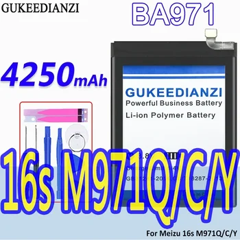 Аккумулятор большой емкости GUKEEDIANZI BA971 4250mAh для Meizu 16s M971Q/C/Y Bateria