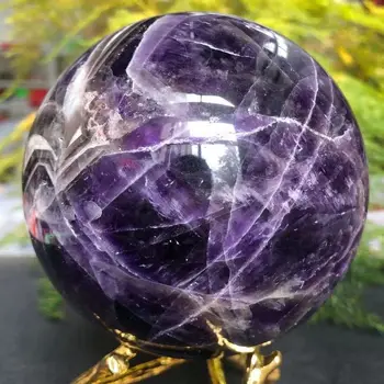 Аметистовый шар Natural Dream, домашний декор, Энергетический целебный камень, диаметр 5-12 см