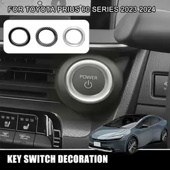  для Toyota Prius 60 Серии 2023 2024 Запуск Двигателя Автомобиля Одной Кнопкой нижняя Накладка Зажигания Аксессуары Для Подкладки Auto S N9L5
