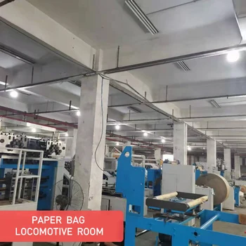 Машина для изготовления бумажных хозяйственных сумок с квадратным дном Yu Gong Высокоскоростное Оборудование производственной линии по производству бумажных пакетов с рулонной подачей