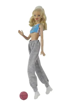 Модный крутой Комплект Одежды для Девочки 30 см BJD Barbie Blyth 1/6 MH CD FR SD Kurhn Кукольная Одежда Фигурка Девочки Игрушки Аксессуары