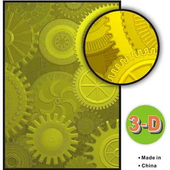 Папка с тиснением 3D-текстуры - мини-механика Тима Хольца