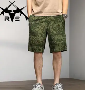 Российские военные брюки Летние шорты мужские Зеленый камуфляж Италия Австралия Япония Малайзия Полосатый