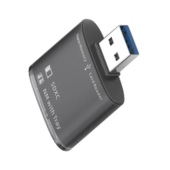Универсальный считыватель карт USB2.0 / USB3.0 до NM, совместимый с Windows Многофункциональный