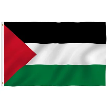 Флаг Палестины 90*150 см Флаг Палестины Полиэфирный флаг высокого качества