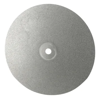 200-миллиметровый абразивный дисковый электроинструмент для стекла для хобби, Шлифовка драгоценных камней 120 # Ювелирных изделий 150 # гранильных изделий