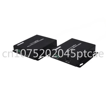 4K HDMI 2.0 Волоконно-оптический удлинитель поддерживает 4K60HZ, YUV 4: 4: 4 ИК RS232 ИК HDMI удлинитель по волоконно-оптическому кабелю