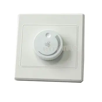 AC 220V Регулировка диммера Управление освещением Переключатель регулировки скорости потолочного вентилятора Настенная кнопка Переключатель диммера