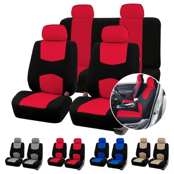 AUTOYOUTH Полный комплект Чехлов для автокресел Многоцветный Защитный чехол для сидений Автомобильные чехлы для сидений Универсальные автомобильные аксессуары