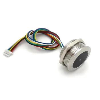 GM861 Металлическое светодиодное контрольное кольцо с индикаторной лампой Интерфейс UART Модуль считывания штрих-кода 1D/2D QR-кода