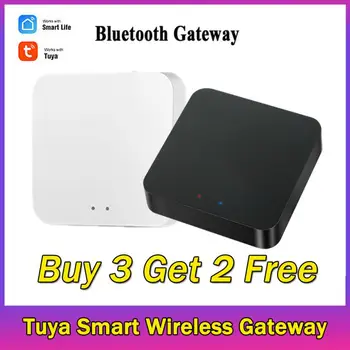 Tuya Smart Wireless Bluetooth Gateway Hub Bridge Таймер для умного дома Расписание Smart Life Пульт дистанционного управления Работа с Alexa Google Home