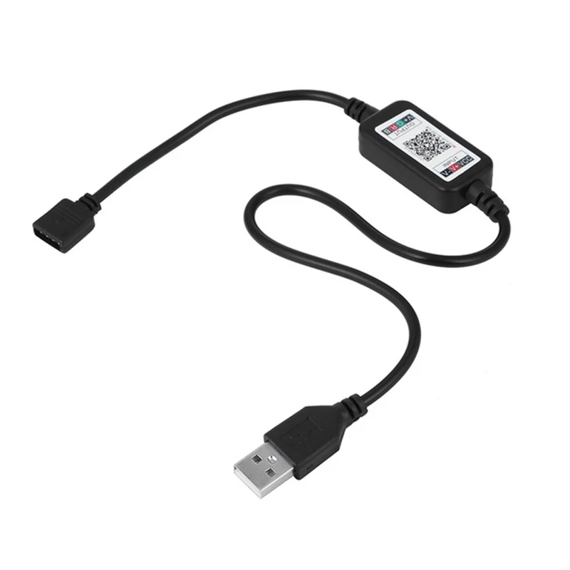 Универсальный мини-беспроводной 5-24 В пульт управления смартфоном RGB LED Strip Light Controller USB кабель 4.0 для бара отеля KTC Home