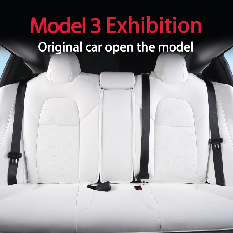 Аксессуары для салона автомобиля, чехлы для автомобильных сидений 1 /Полный комплект для Tesla Model 3/Y, декоративные и защитные детали, пригодные для использования в любое время года