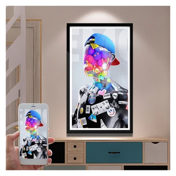 В конце заметки Загрузите Цифровой арт-экран Smart Picture Nft-дисплей, декоративную большую цифровую фоторамку Wifi 32 дюйма для галереи