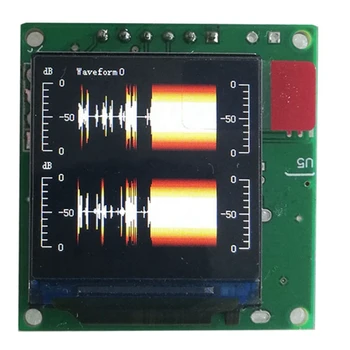 Модуль Отображения Музыкального Спектра 1,3-Дюймовый ЖК-MP3 Усилитель Мощности Индикатор Уровня звука, Сбалансированный По Ритму Модуль VU METER