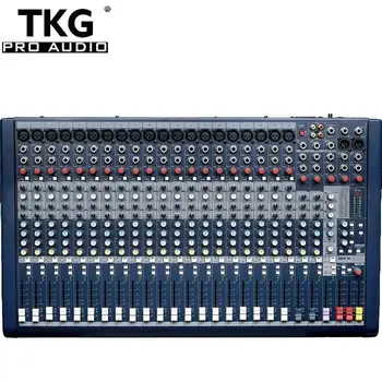 Профессиональный аудиомикшер TKG MFX20/2 с 20 входными каналами, профессиональная микшерная диджейская консоль