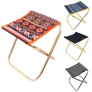 Складной стул для кемпинга 1шт Портативный Легкий Складной стул для рыбалки на открытом воздухе для путешествий для барбекю с сумкой для переноски Мебель для кемпинга
