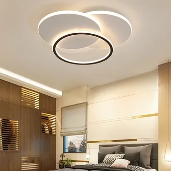 Современная светодиодная потолочная люстра для гостиной, столовой, спальни, балкона, кухни, потолочный светильник для домашнего декора, светильник Luster