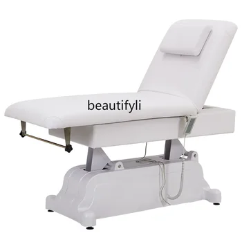 Электрическая косметическая кровать для салона красоты, специальная татуировка, массаж, физиотерапия, многофункциональная приподнятая кровать